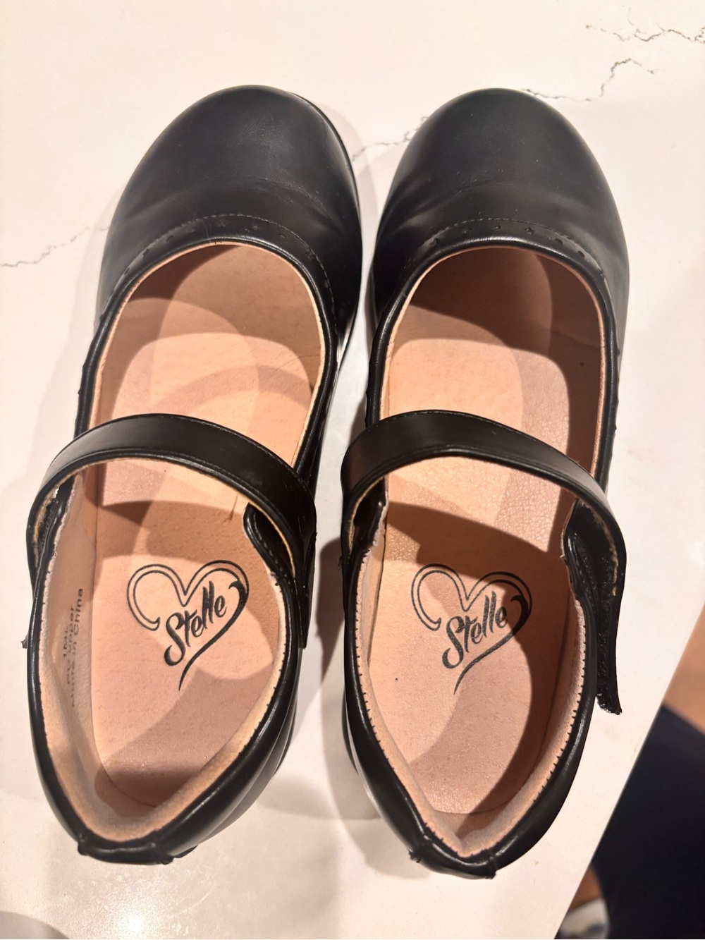 Elle Black Mary Jane School & Dress Shoes for Girls